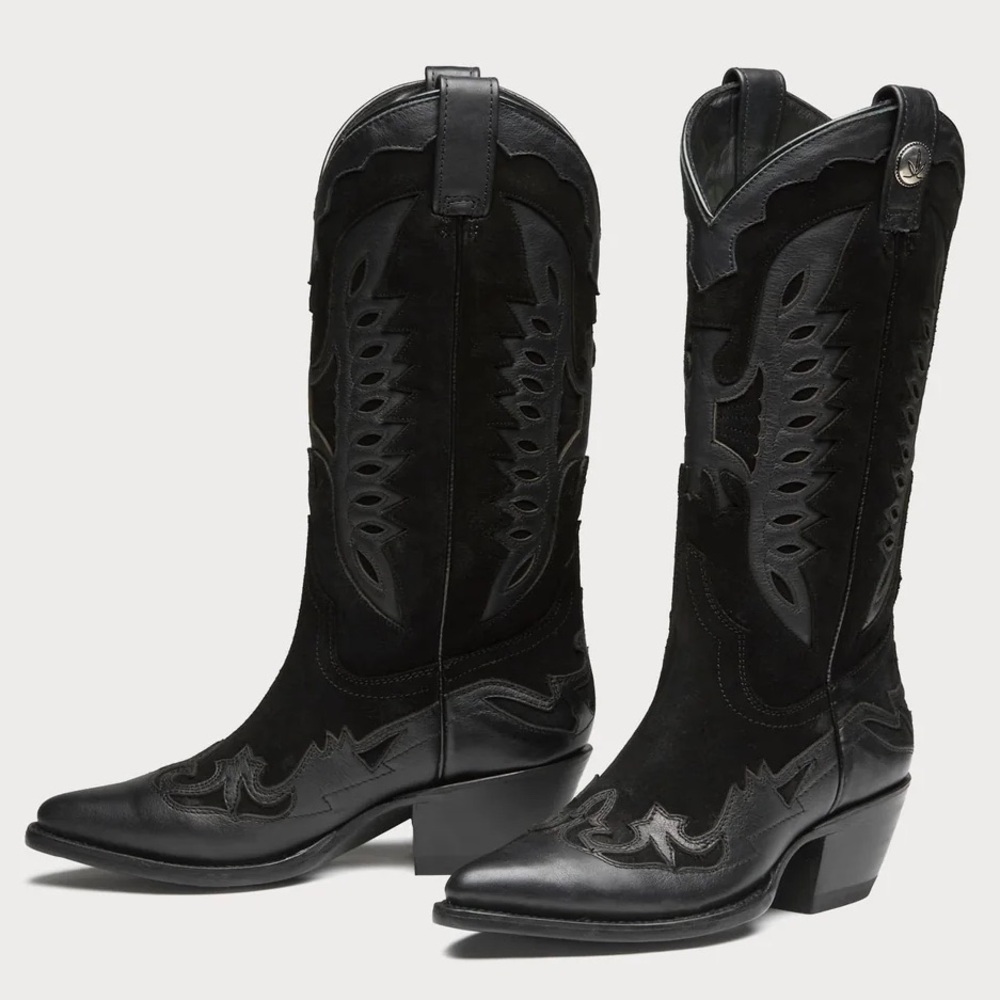 Mezcalero Hannah Black Magic Western Cowboy Boots
